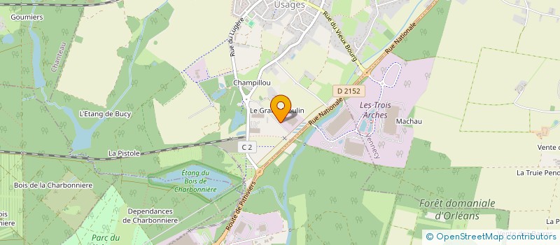 localisation de l'entreprise KVERNELAND HOLDING FRANCE SAS à MARIGNY-LES-USAGES
