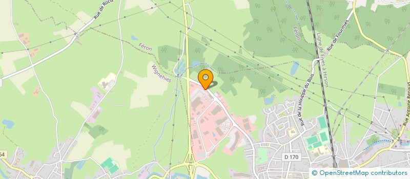 localisation de l'entreprise KVF  FOURMIES