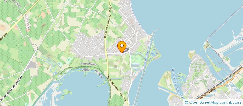 localisation de l'entreprise KVH à MARSEILLAN