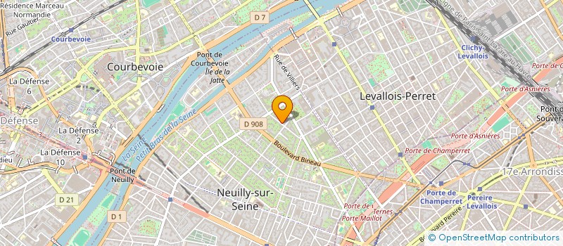 localisation de l'entreprise KVIEW à NEUILLY-SUR-SEINE