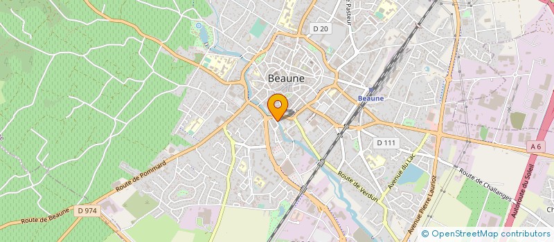 localisation de l'entreprise KVM - LOCATIONS à BEAUNE