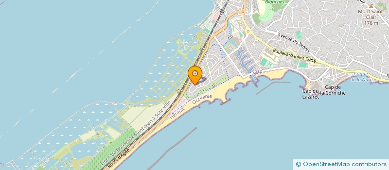 localisation de l'entreprise KVMD  SETE