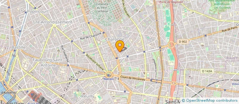 localisation de l'entreprise KVMT  PARIS