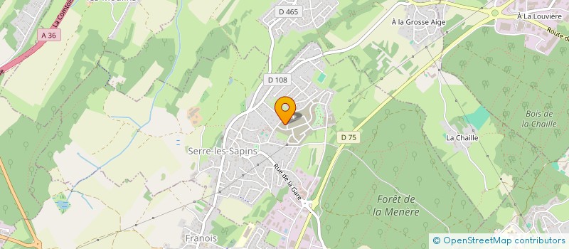 localisation de l'entreprise KVN INVEST  SERRE-LES-SAPINS