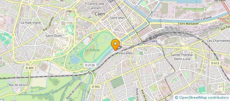 localisation de l'entreprise KVT à CAEN