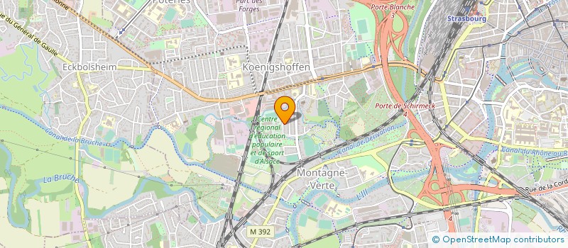 localisation de l'entreprise KW à STRASBOURG