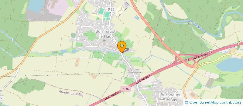 localisation de l'entreprise KW  BURNHAUPT-LE-HAUT