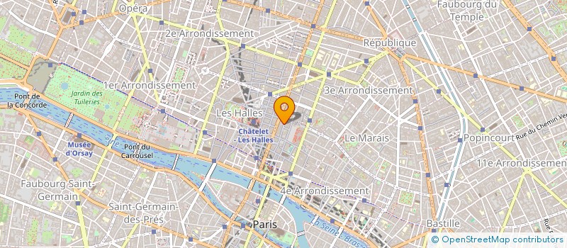 localisation de l'entreprise KW BAR  PARIS