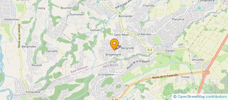 localisation de l'entreprise KW CAPITAL  BAIE-MAHAULT