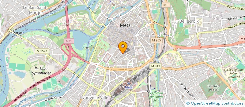 localisation de l'entreprise KW COIFF  METZ