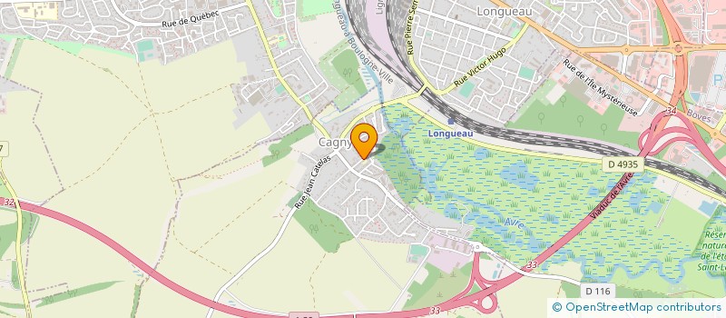 localisation de l'entreprise KW IMMO à AMIENS