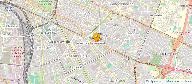 localisation de l'entreprise KW INSTITUT à LYON