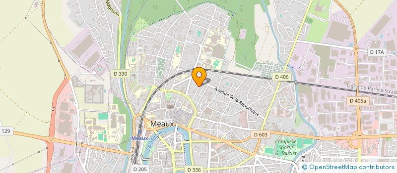 localisation de l'entreprise KW INVEST à MEAUX