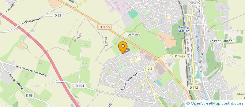 localisation de l'entreprise KW INVEST  BARENTIN