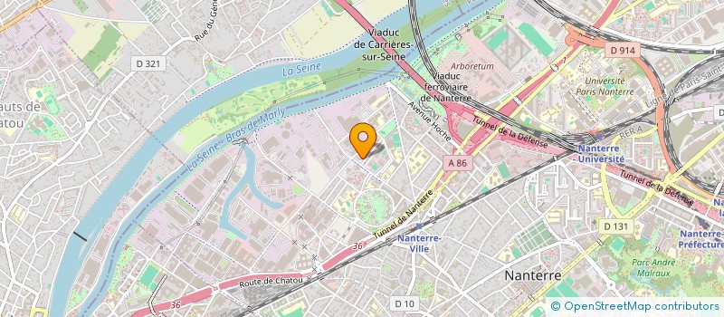 localisation de l'entreprise KW SERVICES  NANTERRE