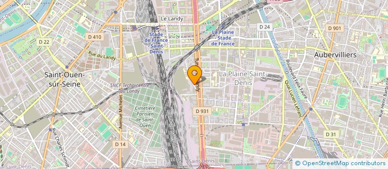 localisation de l'entreprise KW TRANSPORTS à SAINT-DENIS