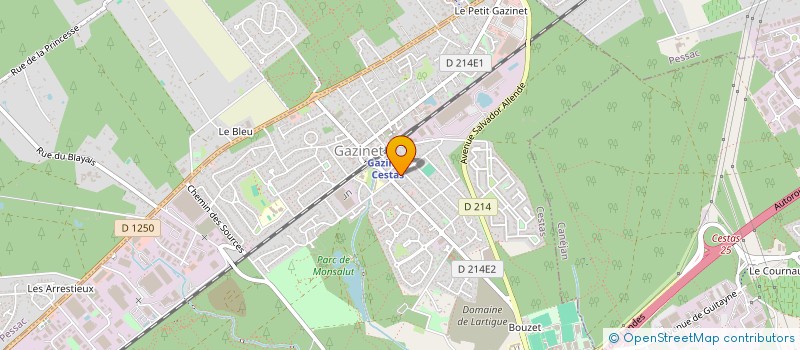 localisation de l'entreprise KW15 à CESTAS