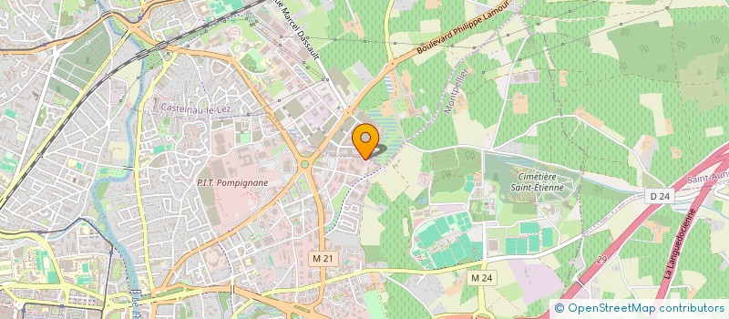 localisation de l'entreprise KWADRIMA à MONTPELLIER
