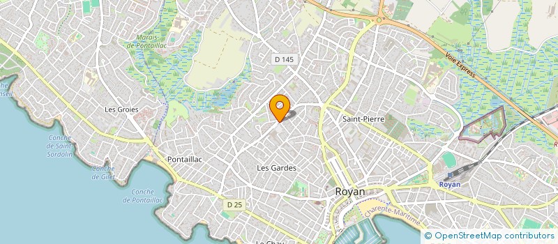 localisation de l'entreprise KWAIT  ROYAN