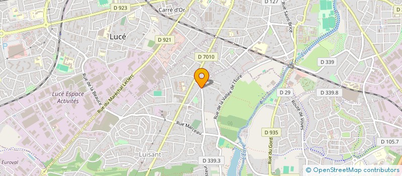 localisation de l'entreprise KWATCH à LUISANT