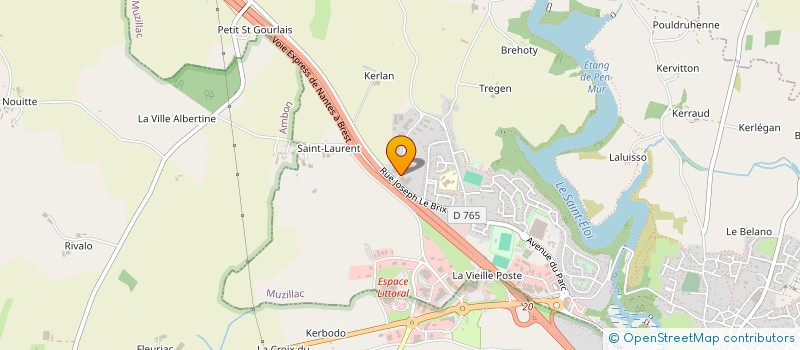 localisation de l'entreprise KWEDEL.COM  MUZILLAC