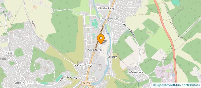localisation de l'entreprise KWEEKO à GRAVIGNY