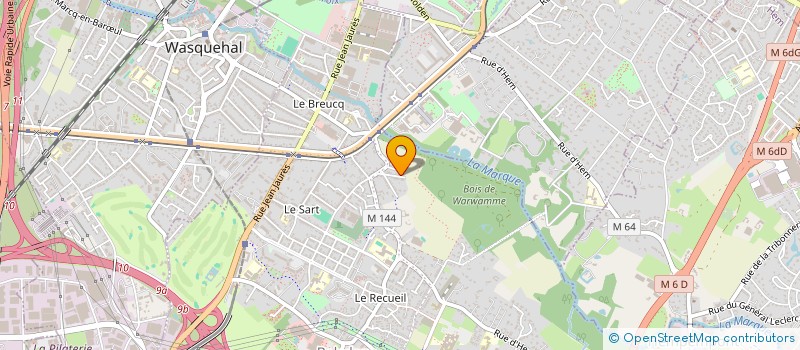 localisation de l'entreprise KWEND  VILLENEUVE-D'ASCQ