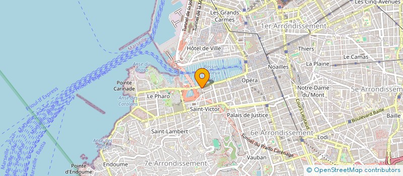 localisation de l'entreprise KWEPOM à MARSEILLE
