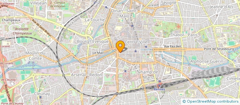 localisation de l'entreprise KWEST à RENNES