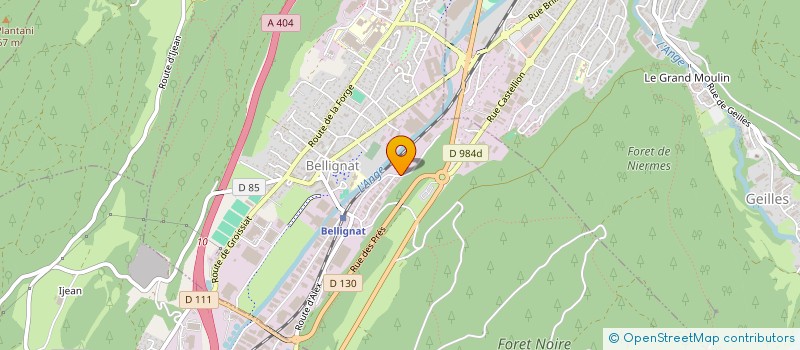 localisation de l'entreprise KWH CONSEIL à OYONNAX