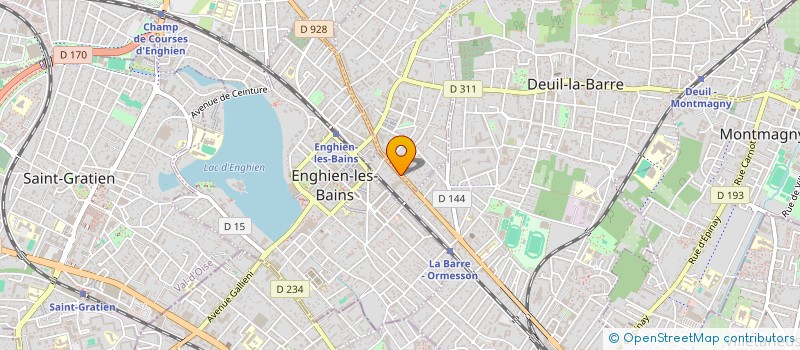 localisation de l'entreprise KWH CONSULTING  DEUIL-LA-BARRE