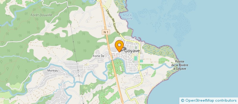 localisation de l'entreprise KWI-KAMP à GOYAVE