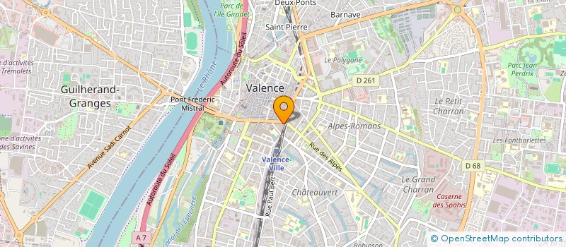 localisation de l'entreprise KWICE  VALENCE