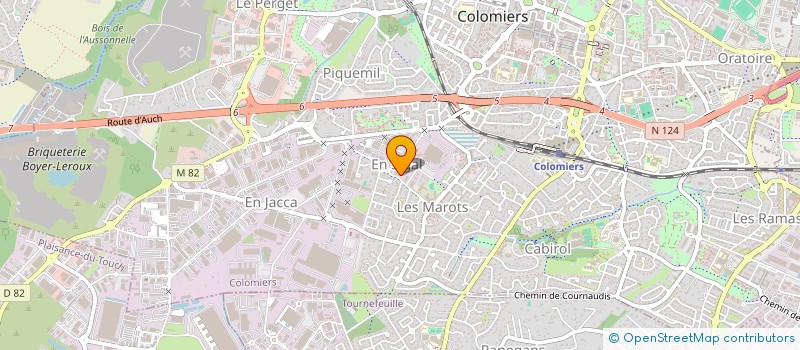 localisation de l'entreprise KWICUBE à COLOMIERS