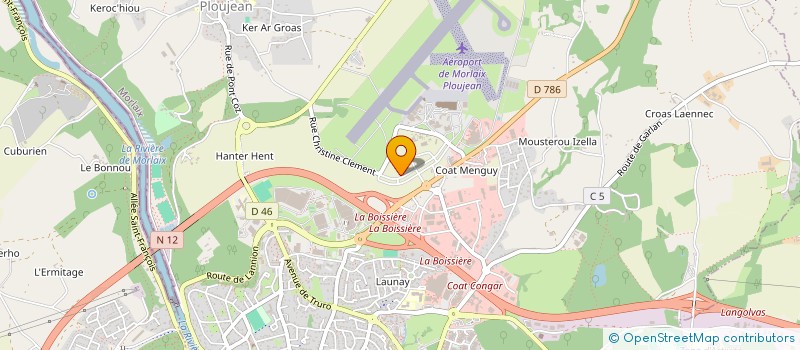 localisation de l'entreprise KWIGA  MORLAIX