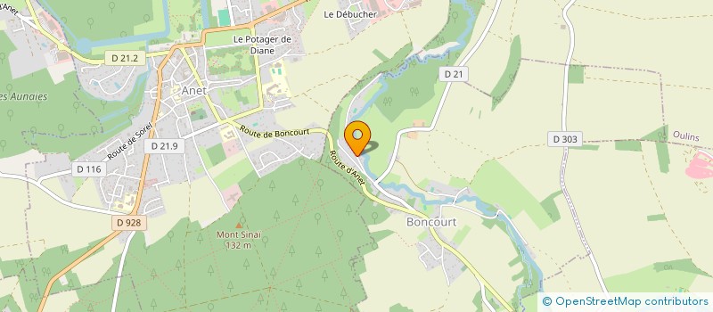 localisation de l'entreprise KWK CONSEIL à BONCOURT