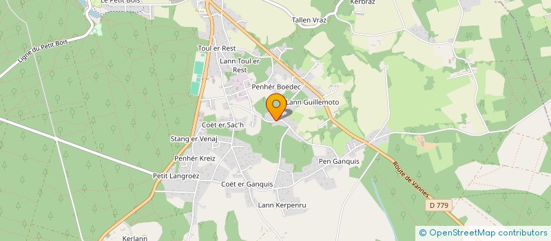 localisation de l'entreprise KWR GROUP  CAMORS