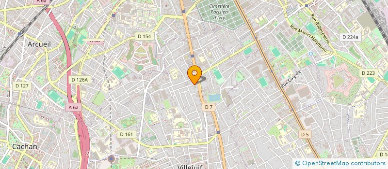 localisation de l'entreprise KWYJIBO  VILLEJUIF