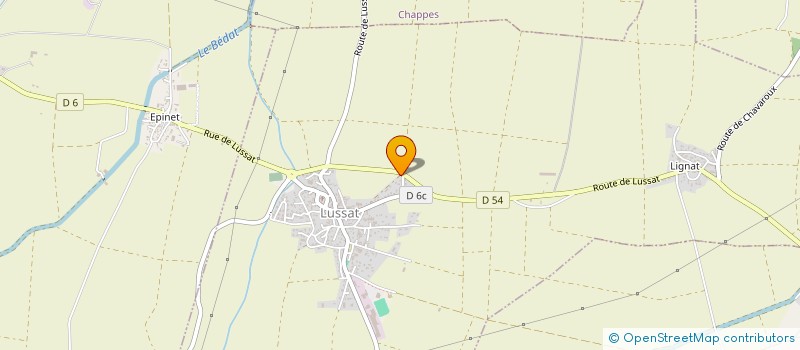 localisation de l'entreprise KX CONSEILS  LUSSAT