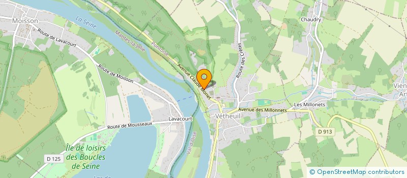 localisation de l'entreprise KX CONSULTING  VETHEUIL