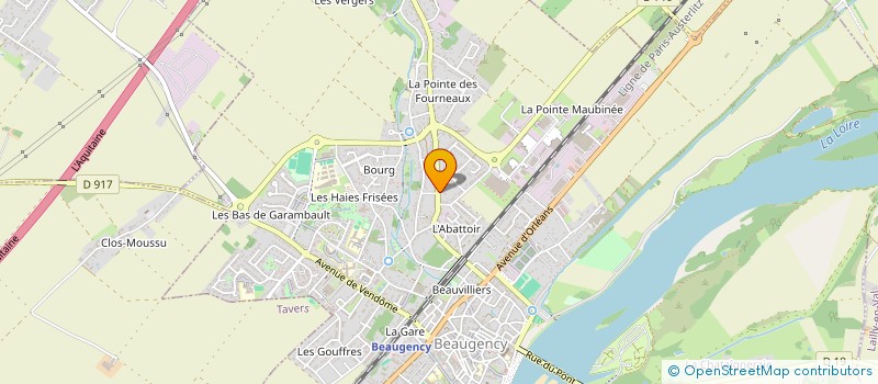 localisation de l'entreprise KXD  BEAUGENCY