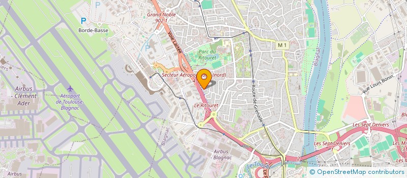 localisation de l'entreprise KY  BLAGNAC