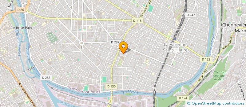 localisation de l'entreprise KY & CO à ST MAUR DES FOSSES