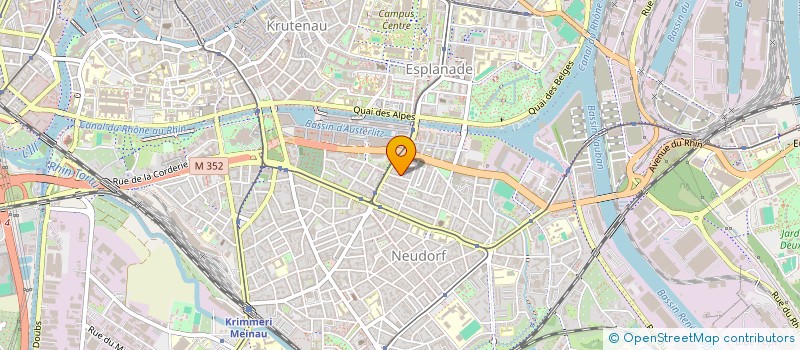 localisation de l'entreprise KY CONSEIL  STRASBOURG