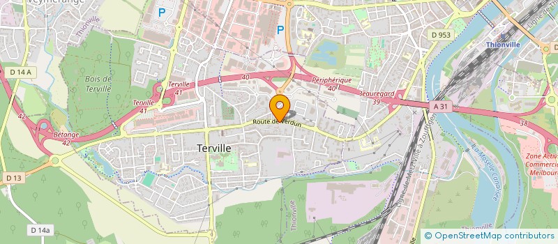 localisation de l'entreprise KY INFORMATIQUE SERVICES  TERVILLE