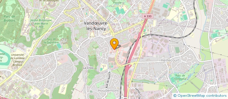 localisation de l'entreprise KY INVEST  VANDUVRE-LES-NANCY