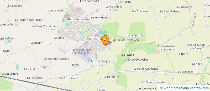 localisation de l'entreprise KY2G  DOMAGNE