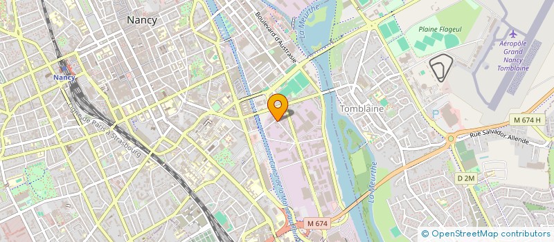 localisation de l'entreprise KYA  NANCY