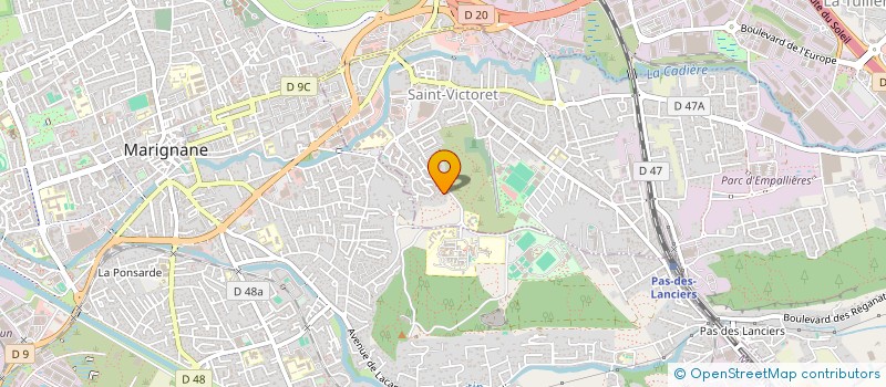 localisation de l'entreprise KYALMY  SAINT-VICTORET