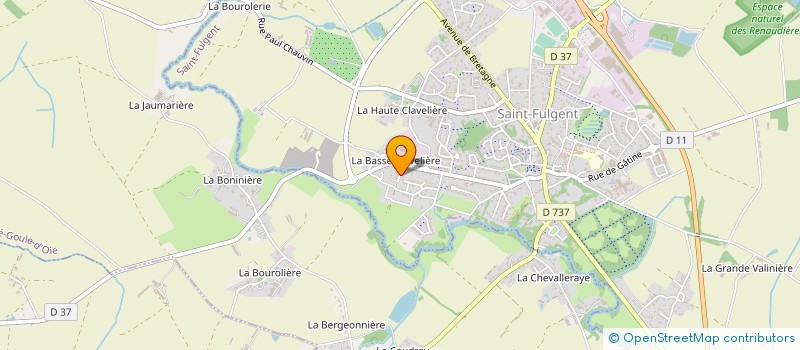 localisation de l'entreprise KYANITE à LA ROCHE-SUR-YON